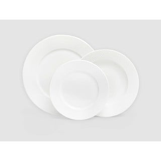 Baltu porcelāna trauku komplekts (12 gab.) Bonami Essentials Imperio
