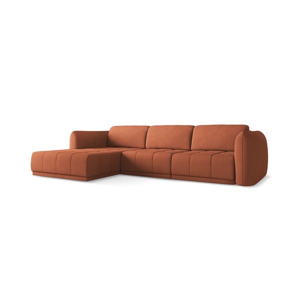 Oranžs stūra dīvāns (ar kreiso stūri) Hoku – Makamii-image-2