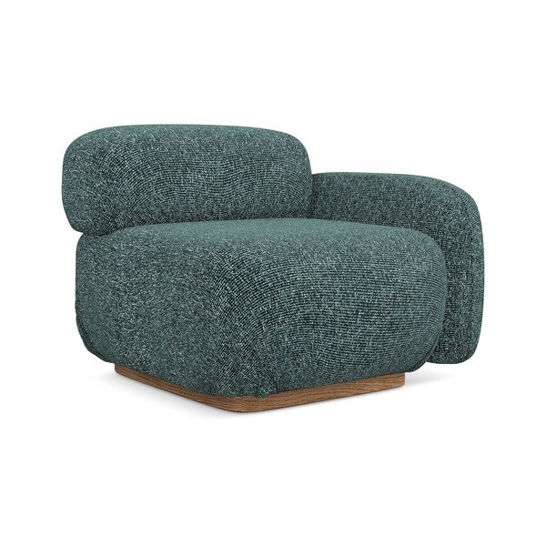 Tirkīzzila modulārā dīvāna daļa (ar labo stūri) Ailani – Makamii-image-2