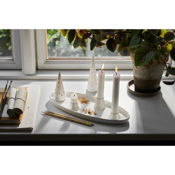 Porcelāna adventes svečturis ar Ziemassvētku motīvu Nobili – Kähler Design-image-1
