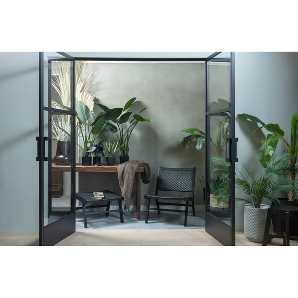 Melns dārza krēsls WOOOD Puk-image-1