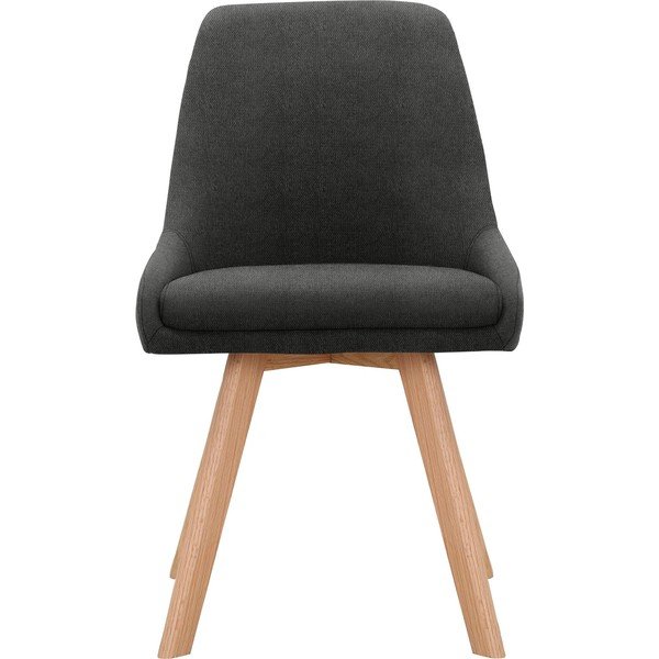 Tumši pelēks pusdienu krēsls Rudi – Støraa-image-2