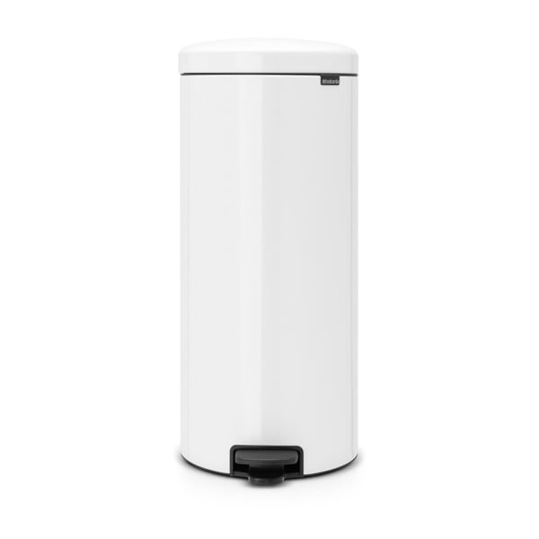 Balta tērauda atkritumu tvertne ar pedāli 30 l NewIcon – Brabantia-image-1