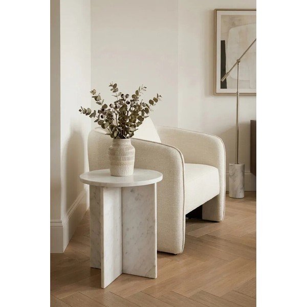 Marmora apaļš sānu galdiņš ø 40 cm Savio – Premier Housewares-image-4