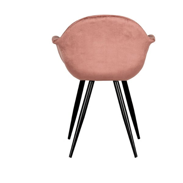 Gaiši rozā samta pusdienu krēsli (2 gab.) Forli – LABEL51-image-3