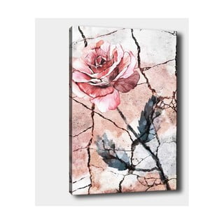 Sienas glezna uz audekla Tablo Center Lonely Rose, 40 x 60 cm