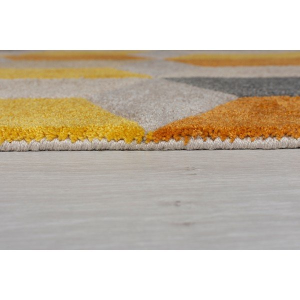 Dzeltens paklājs Flair Rugs Scope, 80 x 150 cm-image-3