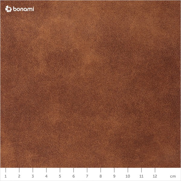 Brūns mākslīgās ādas pufs Actona Doria, ⌀ 60 cm-image-4