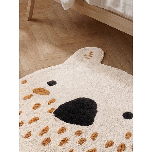 Krēmkrāsas mazgājams/ar rokām darināts kokvilnas bērnu paklājs 120x137 cm Snuggle Nienchen – Hanse Home-image-2