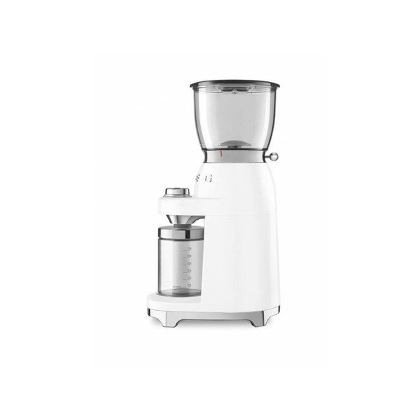 SMEG 50. gadu retro balta kafijas dzirnaviņas mašīna-image-4