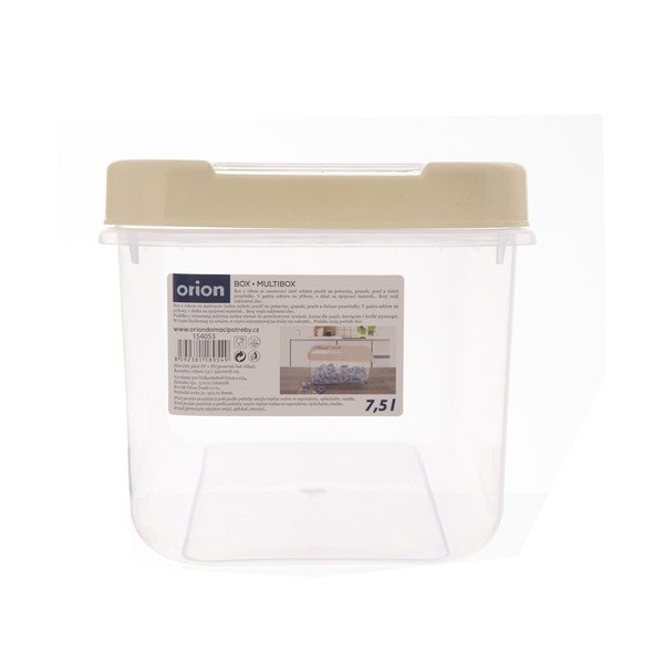 Plastmasas uzglabāšanas kaste ar vāku 35x20x18 cm Slop – Orion-image-2