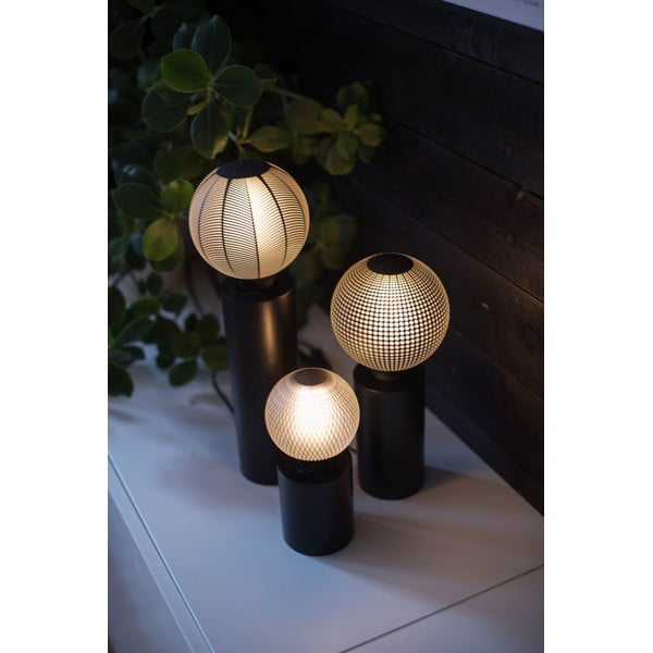 Melna lampas pamatne 25 cm Tub – Star Trading-image-4