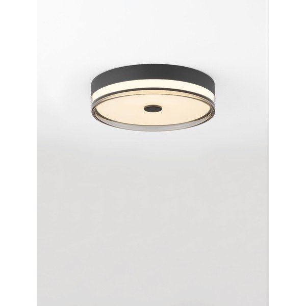 Matēti melna tērauda LED griestu lampa ar regulējamu spilgtumu Helios – Nova Luce-image-3