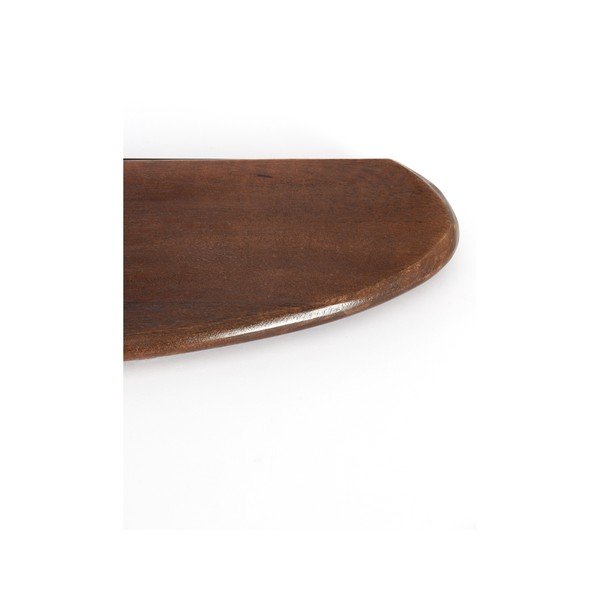 Brūns mango masīvkoka sienas plaukts 70 cm Ginosa – Light & Living-image-2