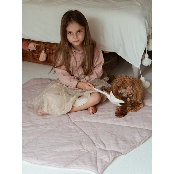 Bērnu rotaļu paklājs Powder Pink – Moi Mili-image-4