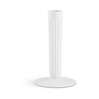 Balts keramikas svečturis Kähler Design Hammershoi, augstums 16 cm