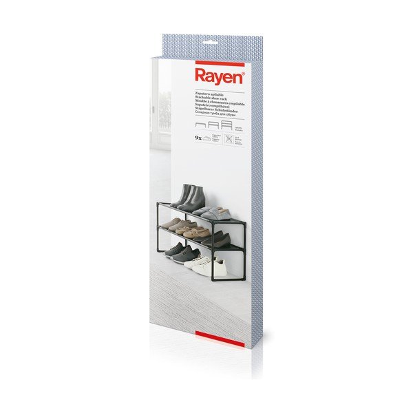 Pelēks metāla apavu statīvs – Rayen-image-4