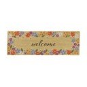 Kokosšķiedras kājslauķis 40x120 cm Welcome Floral – Artsy Doormats