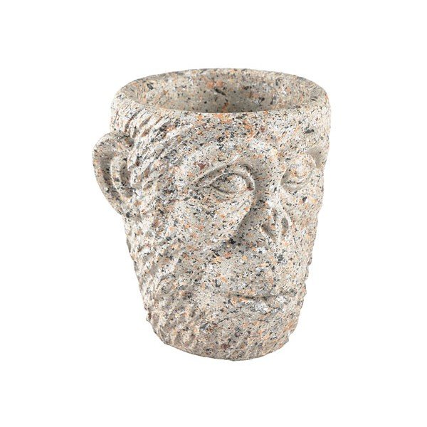Cementa puķu pods Villa Collection Calbe, augstums 19 cm-image-1