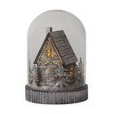 Brūns gaismas dekors ar Ziemassvētku motīvu ø 12,5 cm Kupol – Star Trading