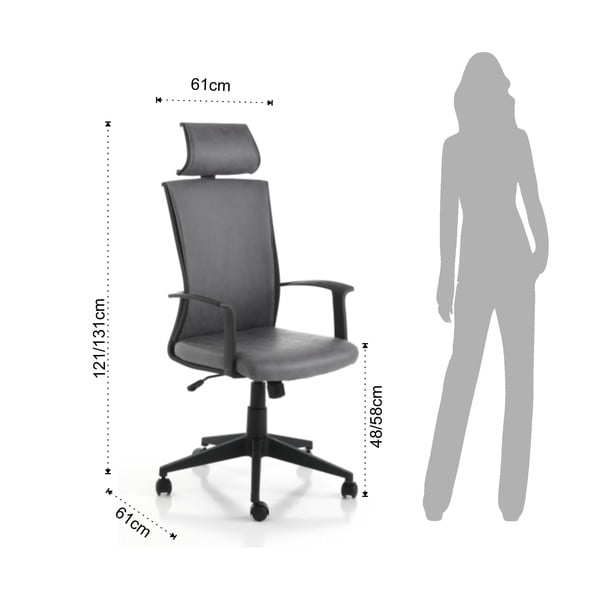 Biroja krēsls Ontario – Tomasucci-image-4