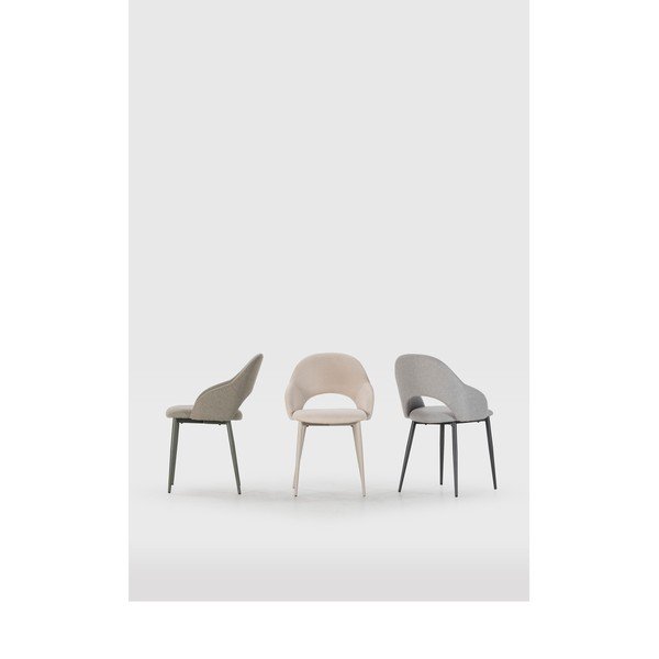 Bēši polsterēti pusdienu krēsli (2 gab.) Lia – Marckeric-image-1