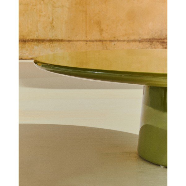 Betona apaļš dārza kafijas galdiņš ø 110 cm Albanella – Kave Home-image-2