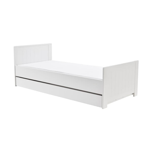 Balta bērnu gulta 90x200 cm Blanco – Pinio
