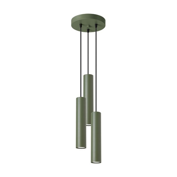 Zaļa piekaramā lampa ø 19,5 cm Castro – Nice Lamps