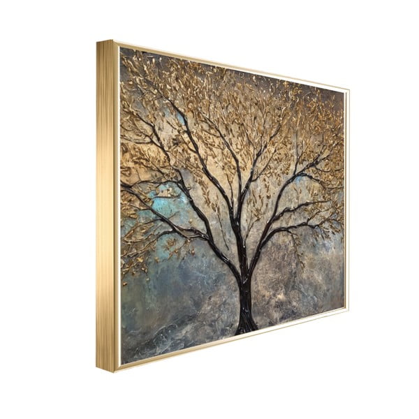 Glezna 40x50 cm Golden Tree-image-2