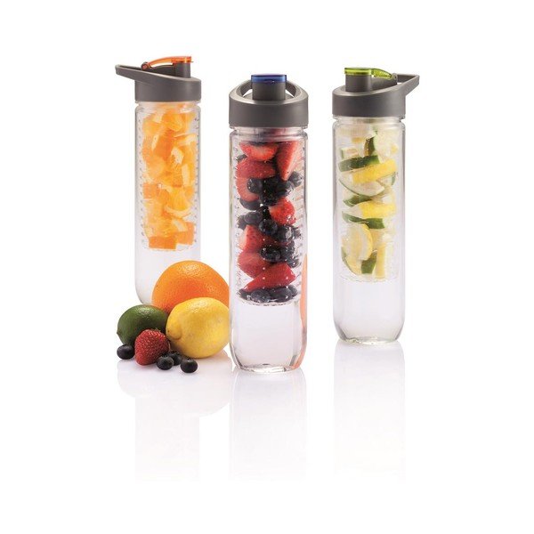 Zaļa pudele ar sietiņu XD Design Loooqs, 800 ml-image-4