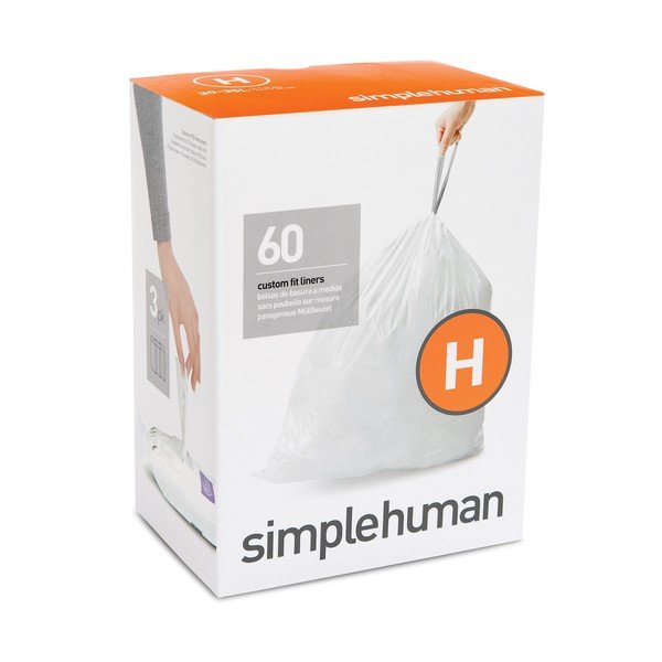 Savelkami atkritumu maisi (60 gab.) 35 l H – simplehuman