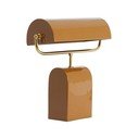 Oranža metāla galda lampa (augstums 38 cm) Cardona – Light & Living
