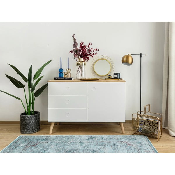 Zils viskozes paklājs Universal Lara Aqua, 120 x 170 cm-image-1