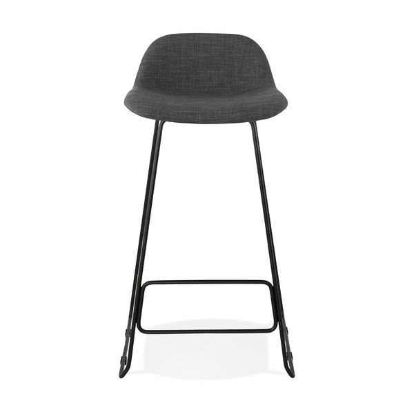 Tumši pelēks bāra krēsls Kokoon Vancouver, sēdekļa augstums 76 cm-image-2