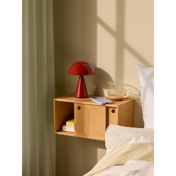 Ozolkoka sienas plaukts Hübsch Herringbone-image-2