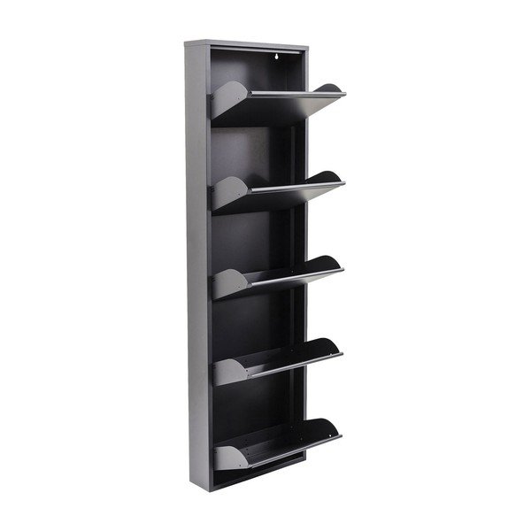 Antracīta pelēks apavu statīvs Kare Design Caruso-image-2