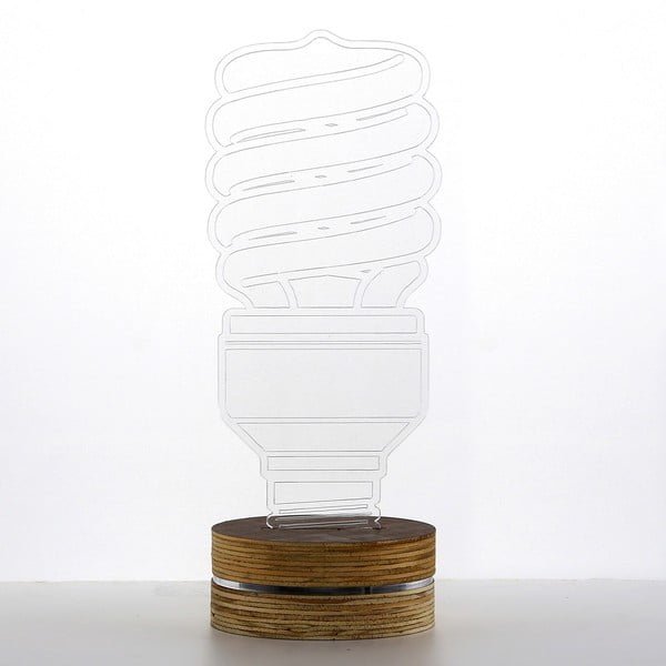 3D galda lampa Twist-image-2