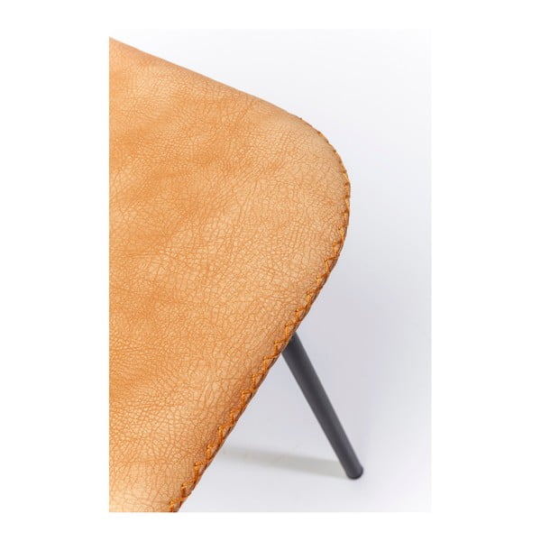 4 oranžu ēdamistabas krēslu komplekts Kare Design Barber-image-2