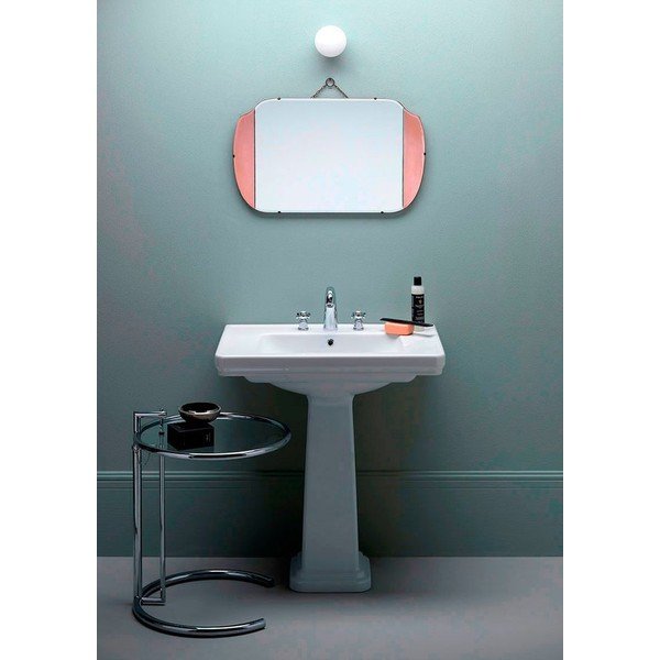 Balta keramikas izlietne 90x50 cm Classic – Sapho-image-1