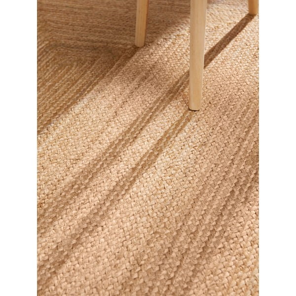 Dabīga toņa divpusējs/ar rokām darināts džutas paklājs 60x90 cm Sharmila Natural Brown – Hanse Home-image-4