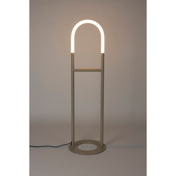 Bēša LED stāvlampa ar regulējamu spilgtumu (augstums 135 cm) Arch – Zuiver-image-2