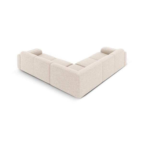 Bēšs stūra dīvāns (ar maināmu stūri/L veida) Molino – Micadoni Home-image-2