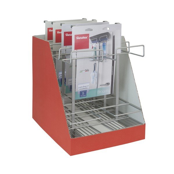 Piekaramais plaukts durvīm Metaltex Broomy-image-2