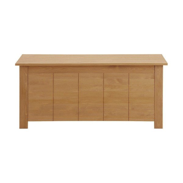 Dabīga toņa priedes masīvkoka lāde 100x45 cm Bertram – Støraa