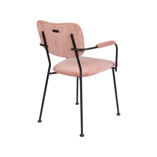 Gaiši rozā pusdienu krēsli (2 gab.) Benson – Zuiver-image-4