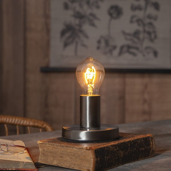 Siltas krāsas LED spuldze ar regulējamu spilgtumu ar E27 spuldžu ietveri, 4 W Spiral Filament – Star Trading-image-1