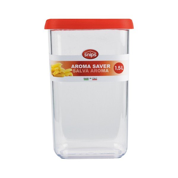 Sarkans pārtikas trauks Snips, 1,5 l-image-1