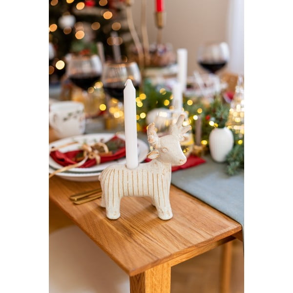 Keramikas svečturis Elef – Bloomingville-image-1