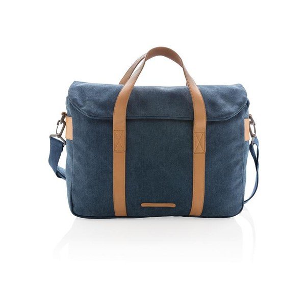 Zila audekla soma klēpjdatoram 15,6'' XD Design Collection, 16 l-image-1